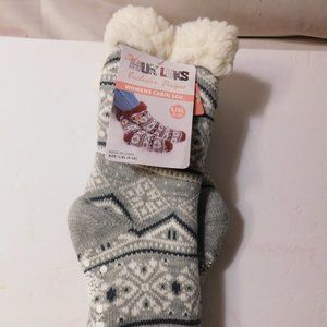 Muk Luks Women's Cabin Sox Size L/XL NWT